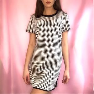 Houndstooth Dress